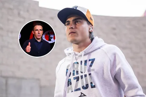 Luka Romero pidió la continuidad de Vicente Sánchez en Cruz Azul