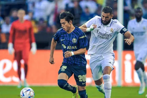 Mauricio Reyes enfrentó al Real Madrid con América.