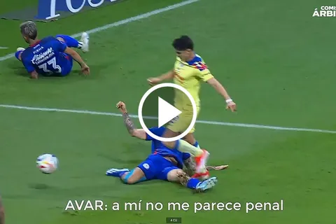 "No veo falta": los audios del VAR confirman lo que muchos piensan sobre el penal para América vs. Cruz Azul