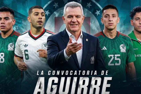Javier Aguirre hizo oficial la lista de México para el Mundial 2026