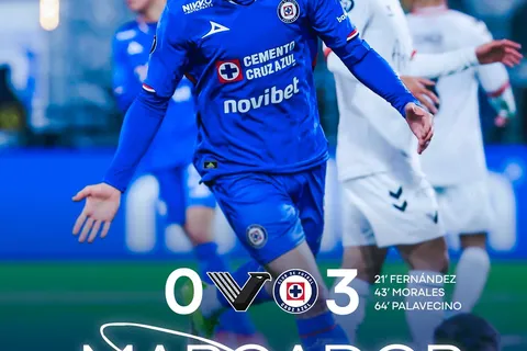 Cruz Azul goleó a Vancouver y la prensa fue contundente.