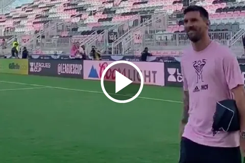 Messi está listo para enfrentar a Cruz Azul