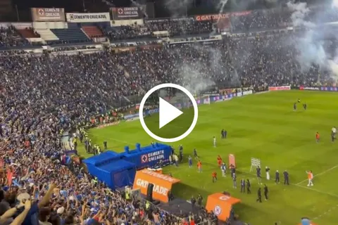 Así celebró la afición de Cruz Azul su llegada a la final de la Liga MX