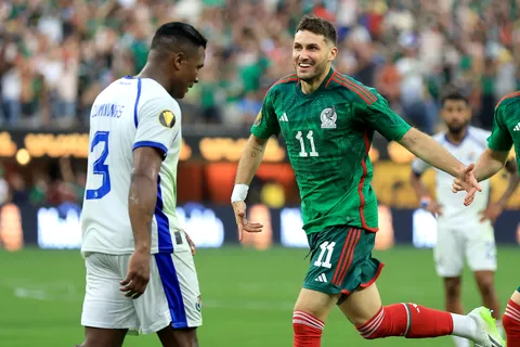 Santi Giménez anotó el gol que le dio a México la Copa Oro 2023.