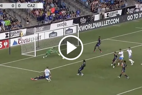 El golazo de Cruz Azul para el 1 a 0 ante Philadelphia.