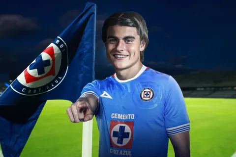 Luka Romero es nuevo jugador de Cruz Azul.