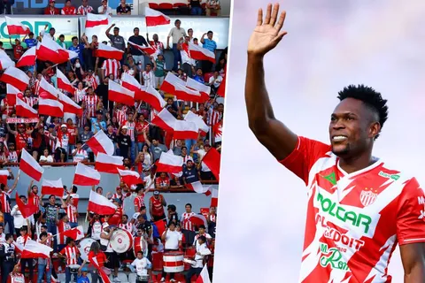 Afición de Necaxa ataca a José Paradela y reivindica a Diber Cambindo