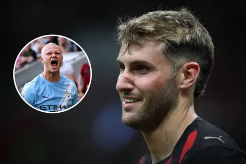 El Milan iría en busca de un delantero "con aires a Haaland" para competir con Santi Giménez.