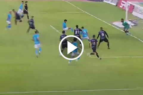 Nacho Rivero abrió el marcador para Cruz Azul y estrenó el ciclo de Larcamón.