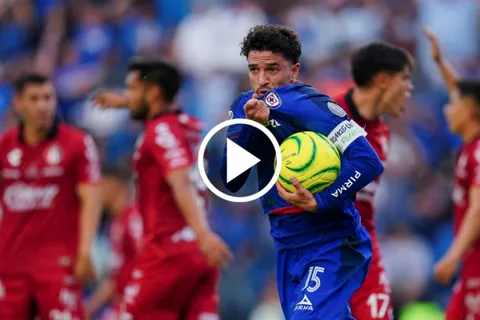 Gol de Ignacio Rivero ante Atlas.