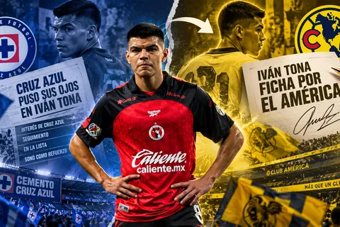 Iván Tona fichó por América tras haber estado en el radar de Cruz Azul.