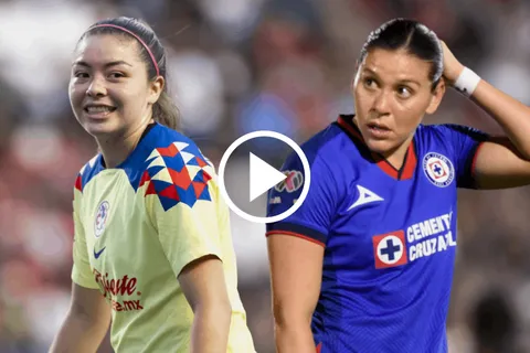 América choca contra Cruz Azul Femenil.