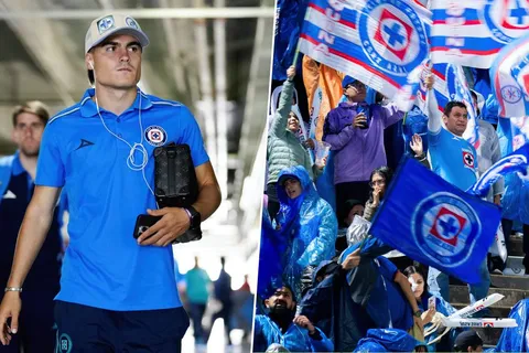 La afición de Cruz Azul reaccionó al interés que despertó Luka Romero en River Plate.