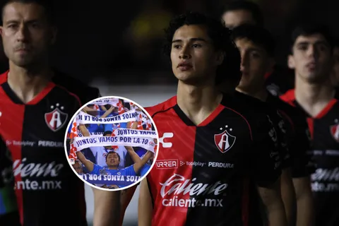 Jeremy Márquez se despidió de Atlas con un guiño a la afición de Cruz Azul.