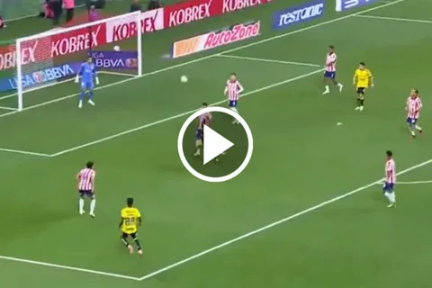 Mientras que Cruz Azul acusa la falta de gol, Miguel Borja hizo esto en el Clásico Nacional