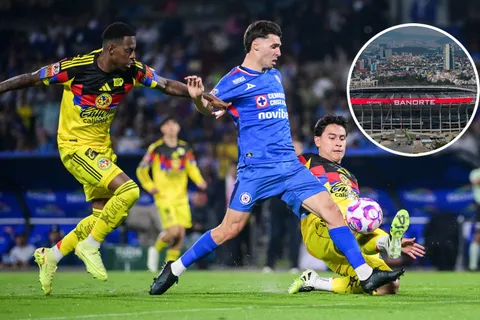Félix Aguirre siembra dudas sobre el América vs. Cruz Azul en el renovado Estadio Azteca.