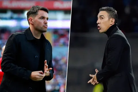 Nicolás Larcamón se acordó de Vicente Sánchez en su presentación ocmo DT de Cruz Azul.