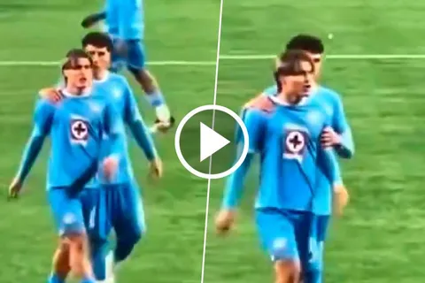 Un Luka Romero desencajado tras el partido