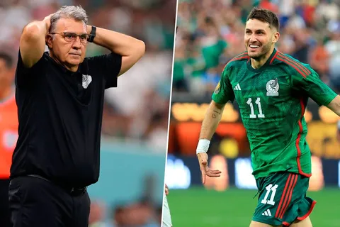 Gerardo Martino se refiiró a la ausencia de Santi Giménez en el Mundial 2022.