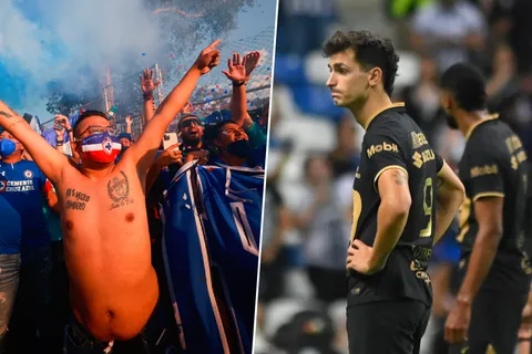 Afición de Cruz Azul aprovecha para atacar a uno de sus rivales.