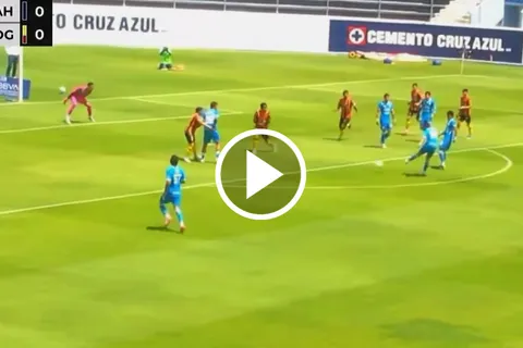 Se lució en Cruz Azul Hidalgo con un golazo.