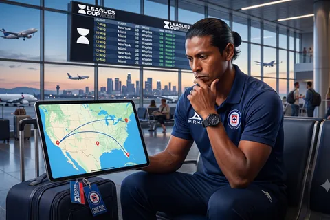 Cruz Azul deberá recorrer miles de kilómetros en apenas una semana por la Leagues Cup 2026.