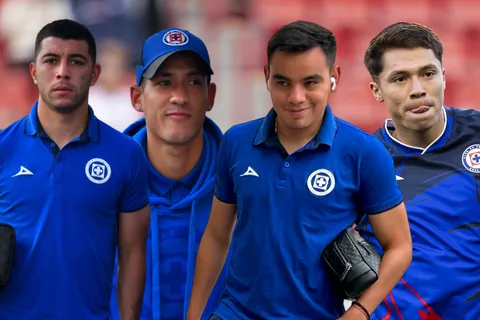 Los cruzazulinos que están con la Selección Mexicana.