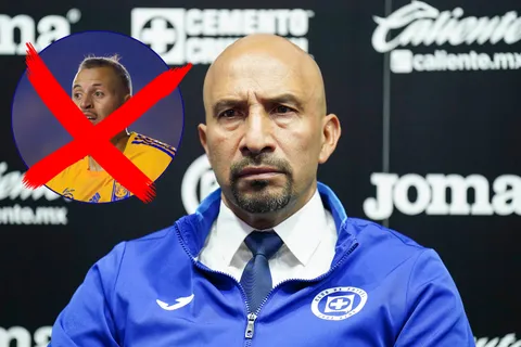 Cruz Azul rechazó a Diente López