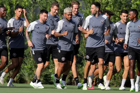Inter Miami entrena pensando en Cruz Azul.
