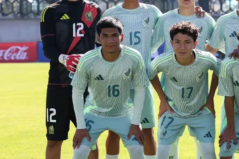 Cantera de Cruz Azul: César Villaluz fue titular con la Selección Mexicana Sub 16 ante Estados Unidos