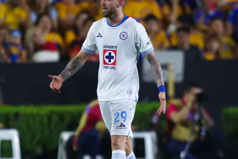 Rodolfo Rotondi abrió el marcador para Cruz Azul.