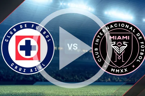 Cómo ver gratis y en VIVO el partido de Cruz Azul vs. Inter Miami por la Leagues Cup 2023