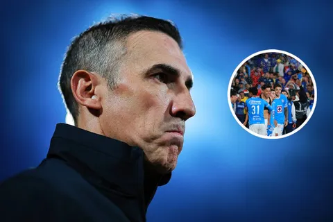 La sorpresa de Vicente Sánchez en la convocatoria de Cruz Azul