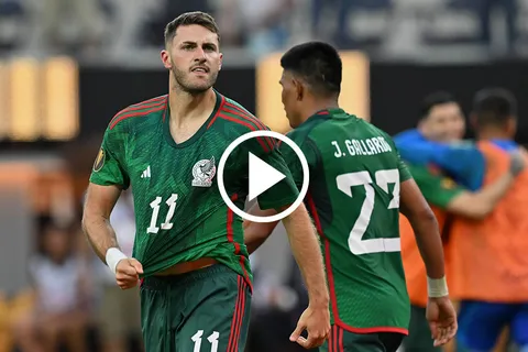 ¡Golazo de Santiago Giménez con la Selección Mexicana!