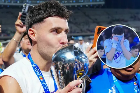 El argentino ganó su primer título en el club.