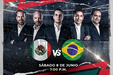 México vs. Brasil: dónde ver GRATIS y EN VIVO a los seleccionados de Cruz Azul y Santi Giménez