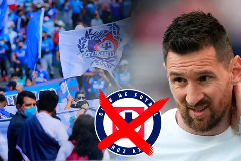 La vez que Cruz Azul rechazó a Lionel Messi
