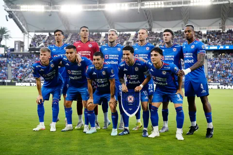 Las puntuaciones de los jugadores de Cruz Azul.