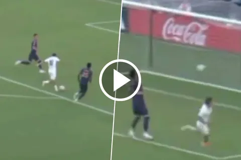 ¡Aprovecha su chance! Luka Romero abrió el marcador en el amistoso de Cruz Azul vs. LA Galaxy