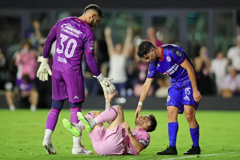 Cruz Azul presume histórico dato tras enfrentar a Lionel Messi