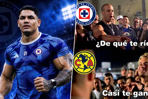 Cruz Azul ganó el Clásico Joven y hay memes.