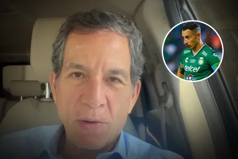 Javier Alarcón reaccionó a los rumores que vinculan a Andrés Guardado con Cruz Azul.