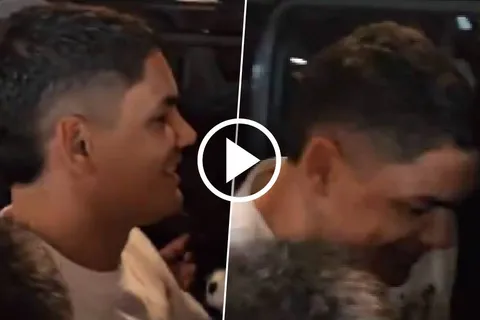 El uruguayo y un momento sorprendente en CDMX.