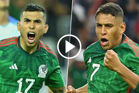 Los goles de los ex Cruz Azul para México.