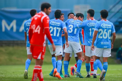 Cruz Azul Sub 23 igualó con Santos Laguna por la ida de los cuartos de final.