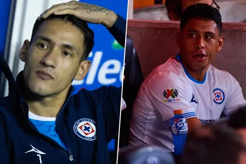Un divertido momento entre Antuna y Romo.