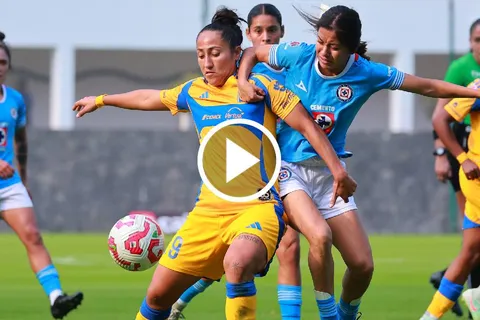 Cruz Azul femenil no pudo con Tigres.