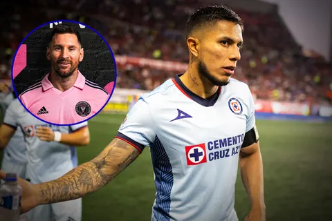La PROMESA de Salcedo a su hijo: conocer a Messi en el Cruz Azul vs Inter Miami
