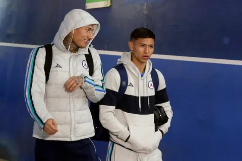 Emmanuel Ochoa y Jaziel Mendoza, dos de los convocados de Cruz Azul a la Selección Mexicana Sub-23.