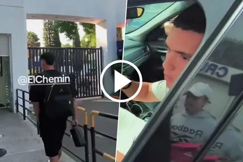Así llegaban Jaziel y Levy a La Noria.